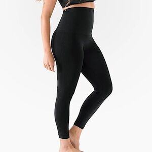 Belly Bandit Mother Tucker Postpartum Shapewear Leggings Compression Black Small